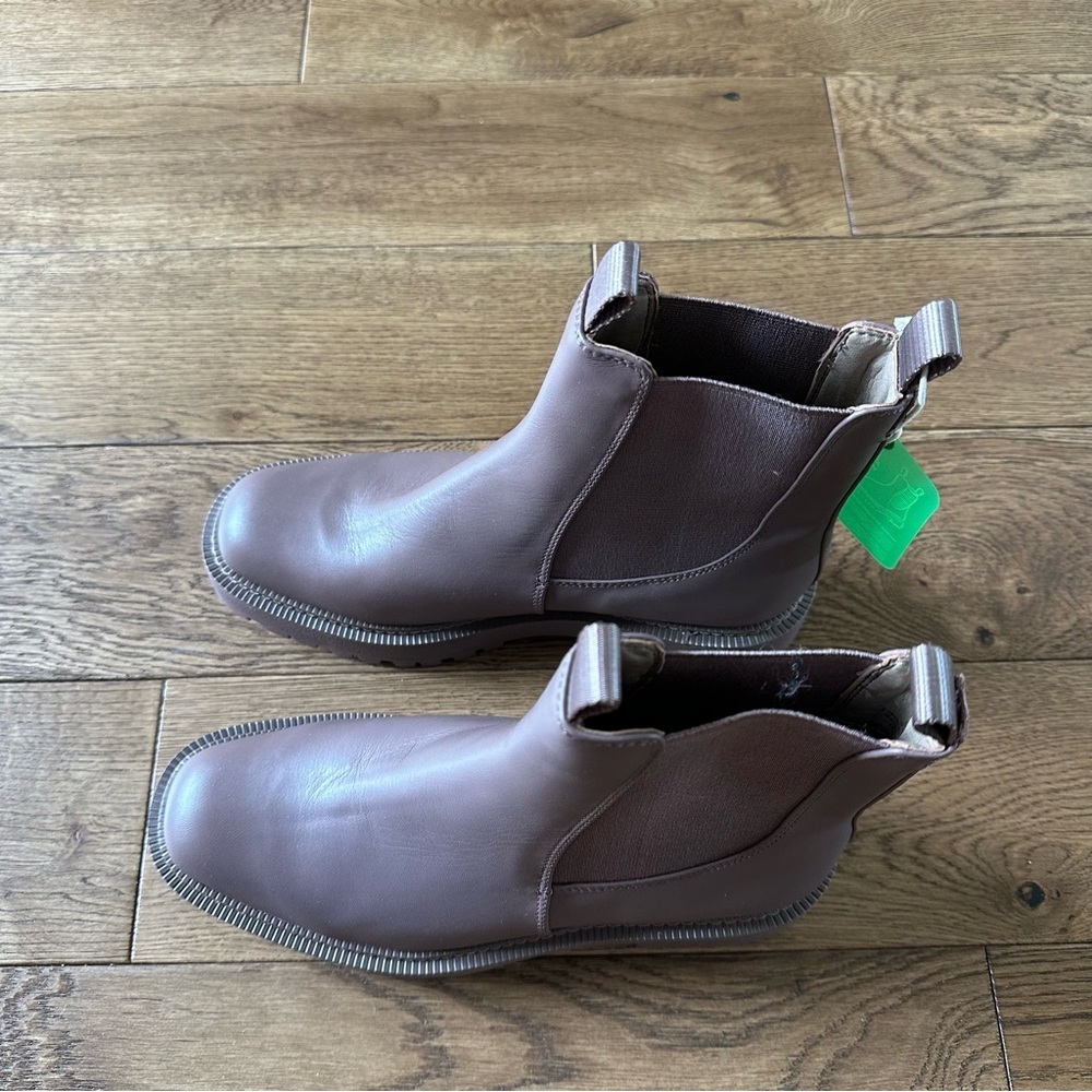 New Sam Edelman LAGUNA CHELSEA BOOT Waterproof Boots Sz 8.5 - Picture 6 of 12
